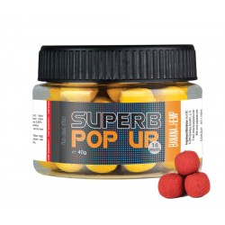 SUPERB POP UP 16MM STRAWBERRY-FISH  40GR